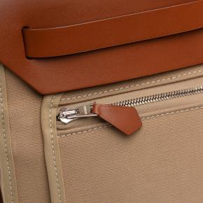Hermes Tan Toile Herbag Zip 31 8