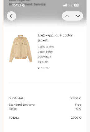 Miu Miu Beige Cotton Bomber Jacket 17