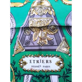 Hermès Vintage “Étriers” Silk Scarf 2