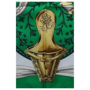Hermès Vintage “Étriers” Silk Scarf 4