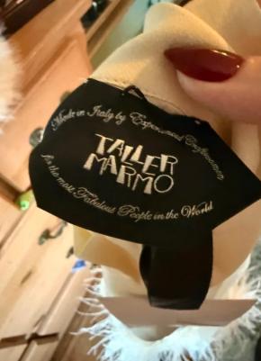 Tailler Marmo Cream Crepe Gina Dress 4