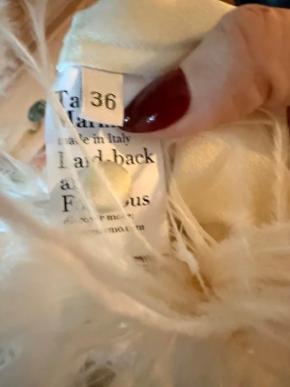 Tailler Marmo Cream Crepe Gina Dress 5