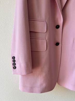 MaxMara Pink Wool Blazer 3