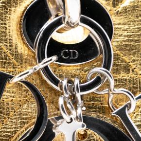Dior Gold Small Metallic Grained Calfskin Cannage My ABCDior Lady Dior 5