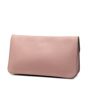 Gucci Pink Pebbled Calfskin Soft Jackie Clutch 2
