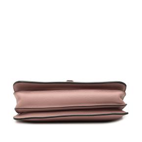 Gucci Pink Pebbled Calfskin Soft Jackie Clutch 3