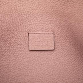 Gucci Pink Pebbled Calfskin Soft Jackie Clutch 5