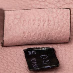 Gucci Pink Pebbled Calfskin Soft Jackie Clutch 6