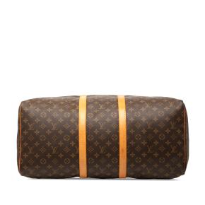 Louis Vuitton Coated Canvas Monogram Keepall 55 3