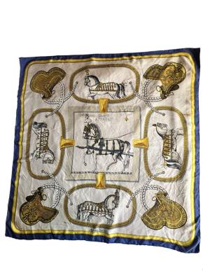 Hermès Vintage  Grand Apparat – 90cm Silk Scarf 6