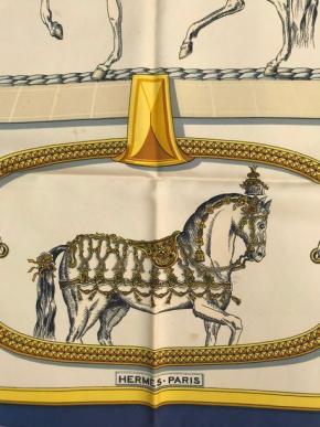 Hermès Vintage  Grand Apparat – 90cm Silk Scarf 5