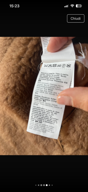 MaxMara Alpaca Blend Hooded Stole Gilet 10