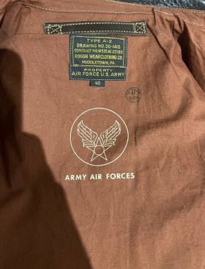 Buzz Rickson Brown Type-A Rough Wear Leather Jacket 4