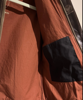 Buzz Rickson Brown Type-A Rough Wear Leather Jacket 6