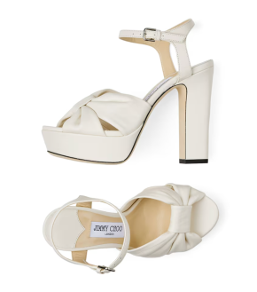 Jimmy Choo Heloise 120 Leather Sandals 5