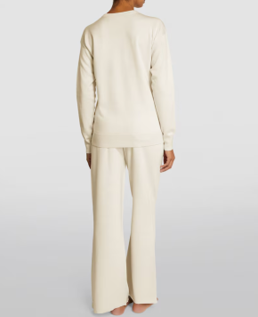 Olivia von Halle Silk-Blend Carmel Tracksuit 3