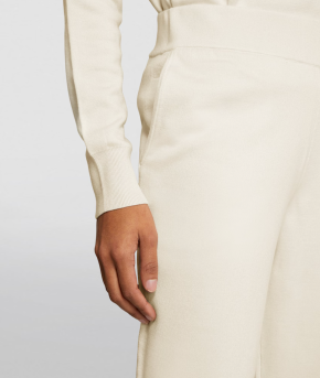 Olivia von Halle Silk-Blend Carmel Tracksuit 5