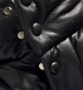 Nanushka Vegan Leather Jovan Puffer Gilet 5