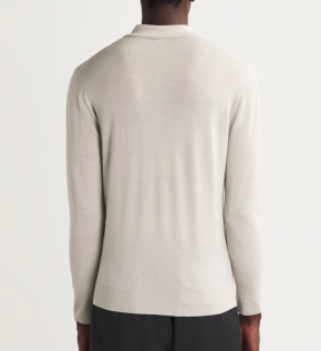 Barena Merino Wool Fine-Knit Polo Sweater 3