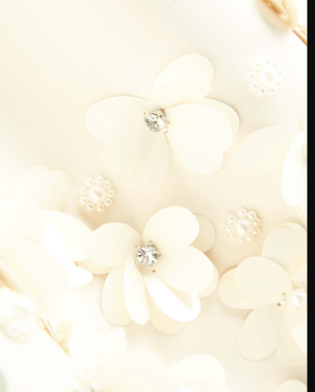 Self Portrait Crystal And Faux-Pearl Embellished Crepe Mini Dress 5