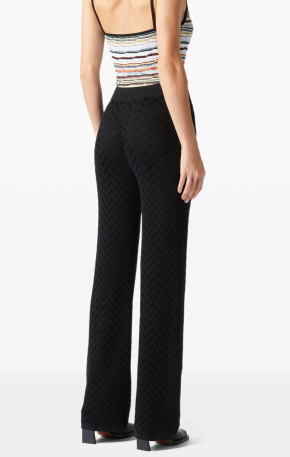 Missoni Black Zigzag Trousers 3