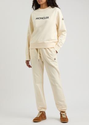 Moncler Logo-Appliquéd Cotton Sweatpants 4