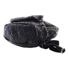 Chanel Black Nylon and Tweed Coco Neige Backpack 13