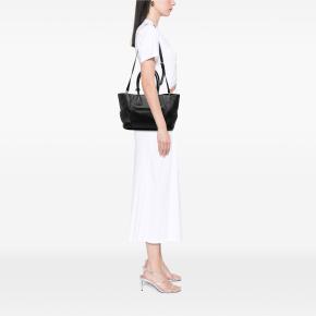 Prada Black Vitello Daino Shopping Tote 7
