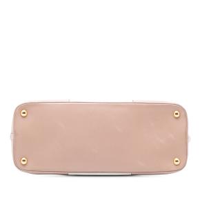 Prada Blush Medium Bicolor Saffiano Lux Promenade Satchel 3