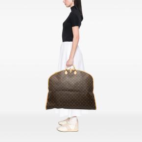 Louis Vuitton Coated Canvas Monogram Housse Porte Habits Garment Cover 8