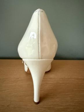 Maison Margiela White Patent Mary Janes 11