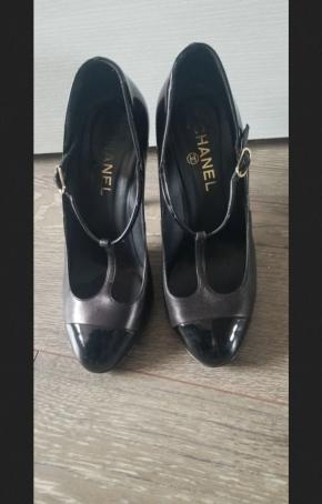 Chanel Black Mary Jane Pumps 2