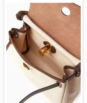 Hermes Ecru Ebene Mini Herbag 20 4