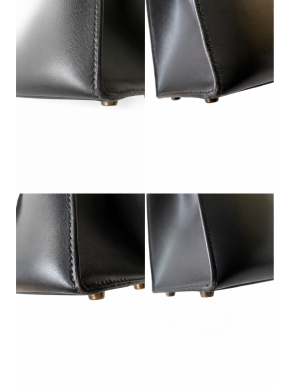 Hermes Black Box Leather Kelly 28 Sellier 13