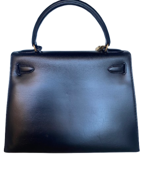 Hermes Black Box Leather Kelly 28 Sellier 2