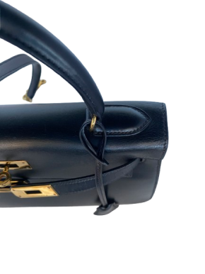 Hermes Black Box Leather Kelly 28 Sellier 9