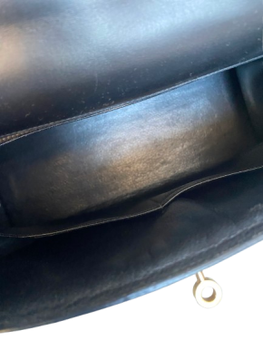 Hermes Black Box Leather Kelly 28 Sellier 5