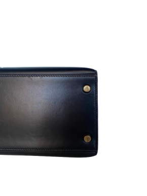 Hermes Black Box Leather Kelly 28 Sellier 4