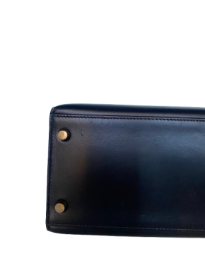 Hermes Black Box Leather Kelly 28 Sellier 3