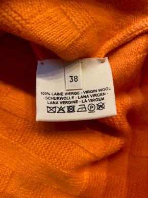 Hermes Orange H Cashmere Two Piece Suit 7