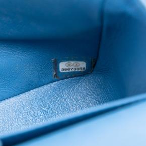 Chanel Blue Small Classic Caviar Double Flap 6