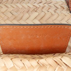 Celine Large Raffia Cuir Triomphe Classic Panier Tote 6