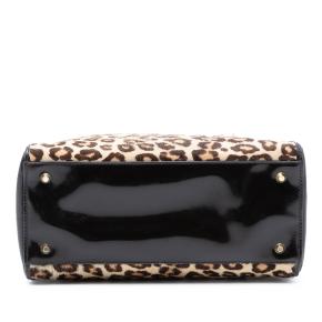 Dior Medium Pony Hair Leopard Print Lady Dior 3