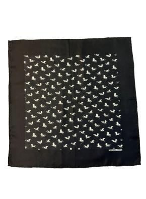 Hermes Horse Print Pocket Square 9