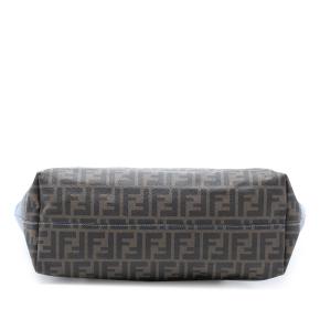 Fendi Blue Medium Ombre Zucca Spalmati Roll Tote 3