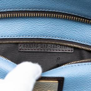 Fendi Blue Medium Ombre Zucca Spalmati Roll Tote 6