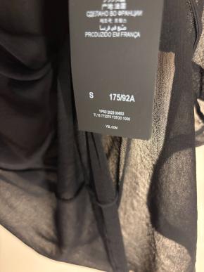 Saint Laurent Sheer Black Vest 5