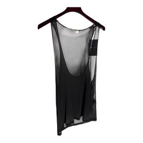Saint Laurent Sheer Black Vest 7