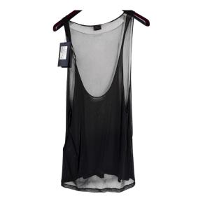 Saint Laurent Sheer Black Vest 3