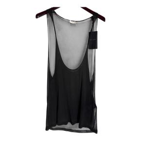 Saint Laurent Sheer Black Vest 2
